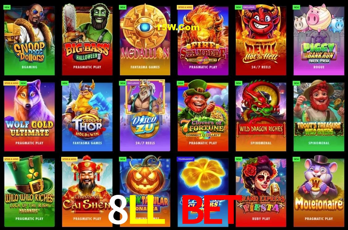 Game Providers 8LL Bet